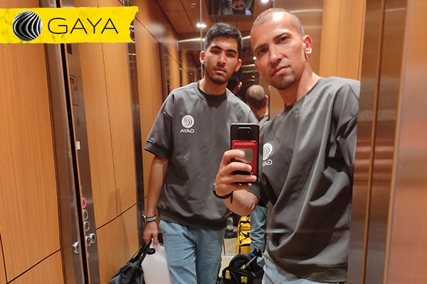 GAYA team professiional cleaners