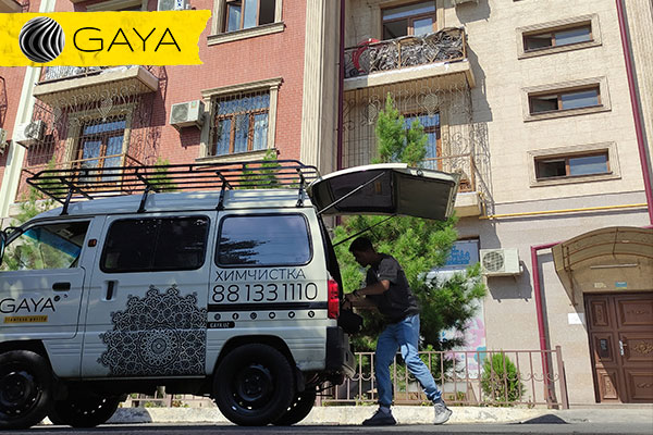 Pickup and delivery in Tashkent