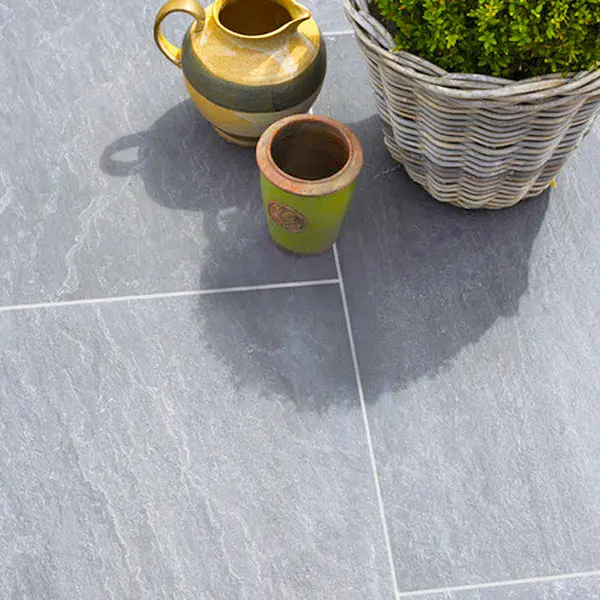 ceramic tiles covered with granite